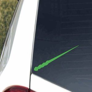 Harry potters wizard wand vinyl decal 6 inch design